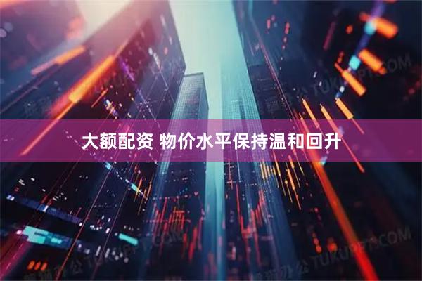 大额配资 物价水平保持温和回升